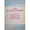 ORA DE LIMBA ROMANA
