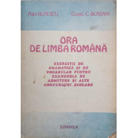 ORA DE LIMBA ROMANA ORA DE LIMBA ROMANA