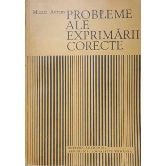 PROBLEME ALE EXPRIMARII CORECTE