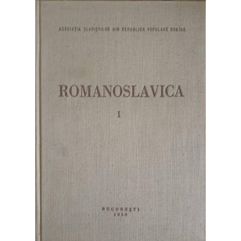 ROMANOSLAVICA VOL.1
