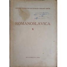 ROMANOSLAVICA VOL.10