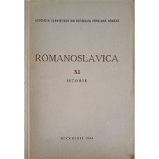 ROMANOSLAVICA VOL.11 ISTORIE