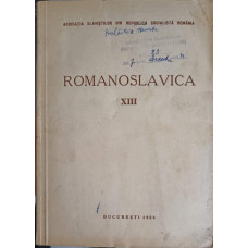 ROMANOSLAVICA VOL.13
