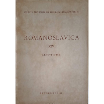 ROMANOSLAVICA VOL.14 LINGVISTICA