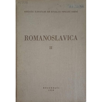 ROMANOSLAVICA VOL.2