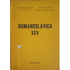 ROMANOSLAVICA VOL.25