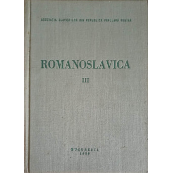 ROMANOSLAVICA VOL.3