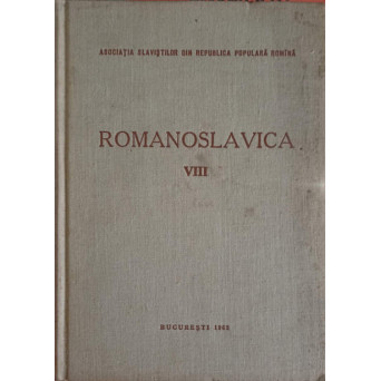 ROMANOSLAVICA VOL.8