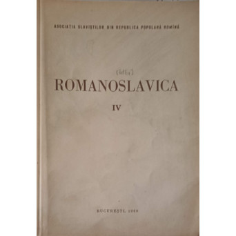 ROMANSLAVICA VOL.4