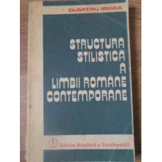 STRUCTURA STILISTICA A LIMBII ROMANE CONTEMPORANE