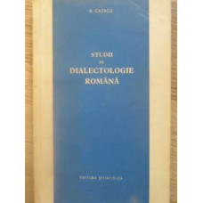 STUDII DE DIALECTOLOGIE ROMANA