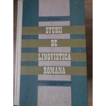 STUDII DE LINGVISTICA ROMANA