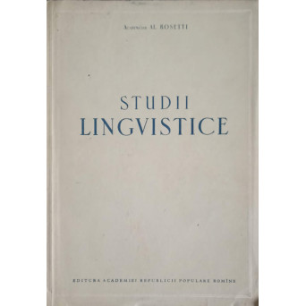 STUDII LINGVISTICE