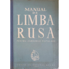 MANUAL DE LIMBA RUSA PENTRU CURSURILE POPULARE