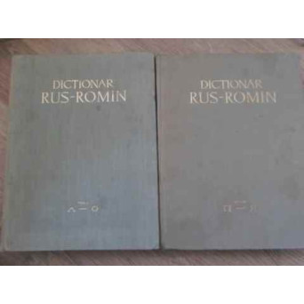 DICTIONAR RUS-ROMAN VOL.1-2 (A-Z)
