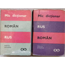 MIC DICTIONAR ROMAN-RUS, RUS-ROMAN