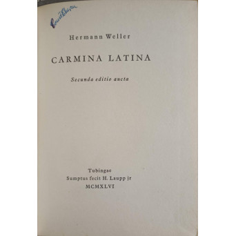 CARMINA LATINA