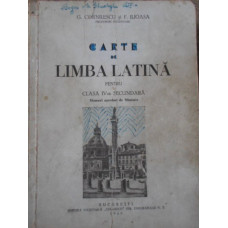 CARTE DE LIMBA LATINA PENTRU CLASA IV-A SECUNDARA