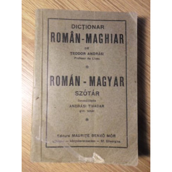 DICTIONAR ROMAN-MAGHIAR