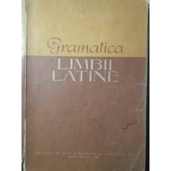 GRAMATICA LIMBII LATINE