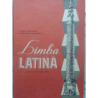 LIMBA LATINA MANUAL PENTRU CLASA A VIII-A