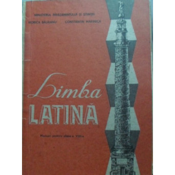 LIMBA LATINA MANUAL PENTRU CLASA A VIII-A