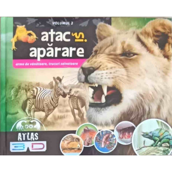 ATLAS 3D VOL.2 ATAC SI APARARE, ARME DE VANATOARE, TRUCURI SALVATOARE (FARA OCHELARI 3D)