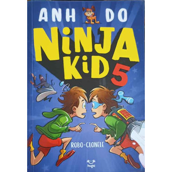 NINJA KID 5. ROBO-CLONELE. ILUSTRATII DE ANTON EMDIN