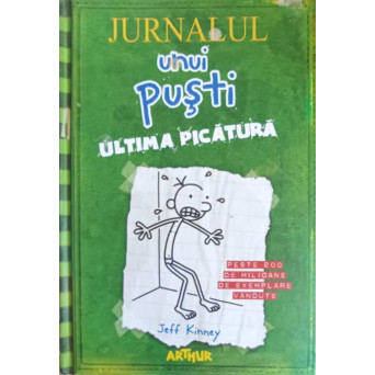 JURNALUL UNUI PUSTI VOL.3 ULTIMA PICATURA