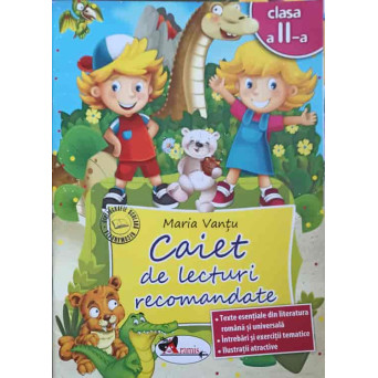 CAIET DE LECTURI RECOMANDATE, CLASA A II-A