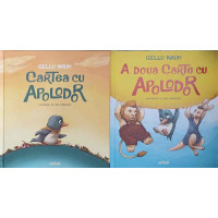 CARTEA CU APOLODOR. A DOUA CARTE CU APOLODOR VOL.1-2 ILUSTRATA DE DAN UNGUREANU