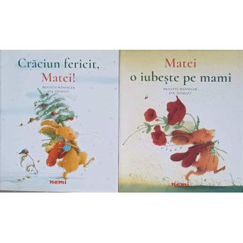 MATEI O IUBESTE PE MAMI; CRACIUN FERICIT, MATEI! VOL.1-2