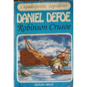 ROBINSON CRUSOE, CU 44 GRAVURI DIN EPOCA