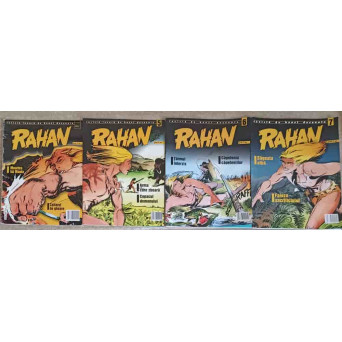 SET 4 NR. RAHAN, REVISTA DE BENZI DESENATE NR.4-7