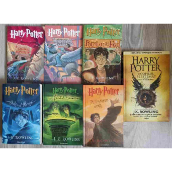 HARRY POTTER VOL.2-7 + VOL.8 HARRY POTTER SI COPILUL BLESTEMAT 