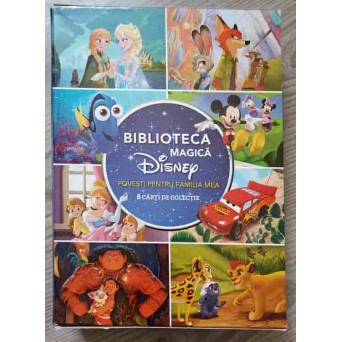 BIBLIOTECA MAGICA DISNEY. POVESTI PENTRU FAMILIA MEA. 8 CARTI DE COLECTIE