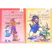 SET 2 CARTI NIVEL 1: INVAT SA CITESC! VRAJITORUL DIN OZ; JACK SI VREJUL DE FASOLE SET 2 CARTI NIVEL 1: INVAT SA CITESC! VRAJITORUL DIN OZ; JACK SI VREJUL DE FASOLE