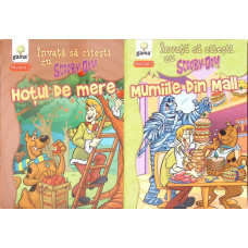 LOT 2 CARTICELE: INVATA SA CITESTI CU SCOOBY-DOO: HOTUL DE MERE; MUMIILE DIN MALL