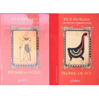 CRONICILE FAMILIEI KANE VOL.1-2 PIRAMIDA ROSIE; TRONUL DE FOC