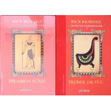 CRONICILE FAMILIEI KANE VOL.1-2 PIRAMIDA ROSIE; TRONUL DE FOC