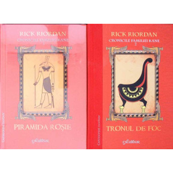 CRONICILE FAMILIEI KANE VOL.1-2 PIRAMIDA ROSIE; TRONUL DE FOC