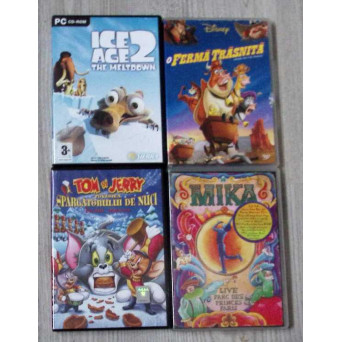 SET 4 DVD-URI DESENE ANIMATE