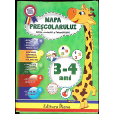 MAPA PRESCOLARULUI 3-4 ANI (4 CARTICELE)