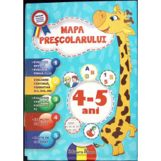 MAPA PRESCOLARULUI 4-5 ANI (3 CARTICELE)
