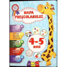 MAPA PRESCOLARULUI 4-5 ANI (5 CARTICELE)