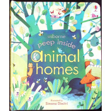 USBORNE: PEEP INSIDE ANIMAL HOMES USBORNE: PEEP INSIDE ANIMAL HOMES