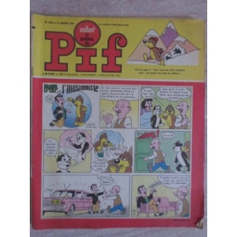 BENZI DESENATE. REVISTA PIF, NO. 1232, 12 JANVIER 1969
