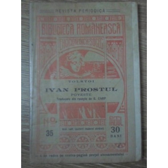 IVAN PROSTUL. POVESTE