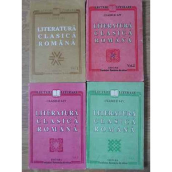 LECTURI LITERARE CLASELE I-IV LITERATURA CLASICA ROMANA VOL.1-4