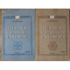 LITERATURA CLASICA UNIVERSALA CLASELE I-IV VOL.1-2